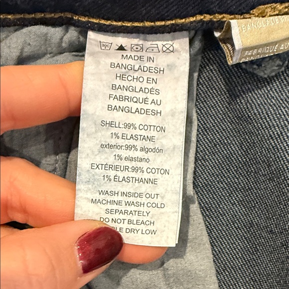 Michael Kors | Selma Flare High Rise Trouser Jeans | Dark Wash | Size 10 - Picture 7 of 9